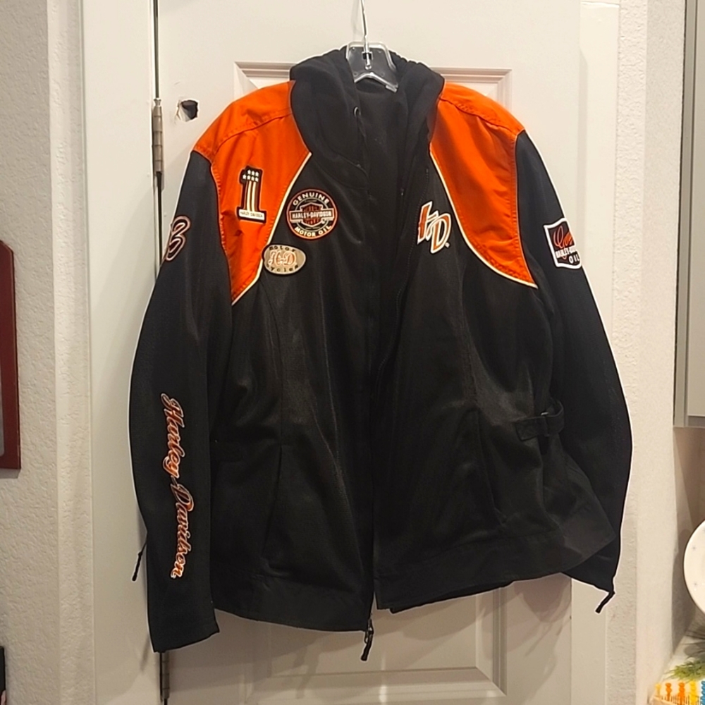 Harley Davidson Jacket w Hooded Liner